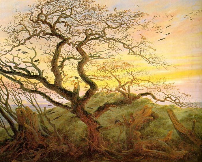 Tree with crows, Caspar David Friedrich